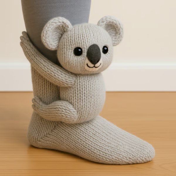 Șosete Cuddle Animal™ | Înveselește-ți ziua