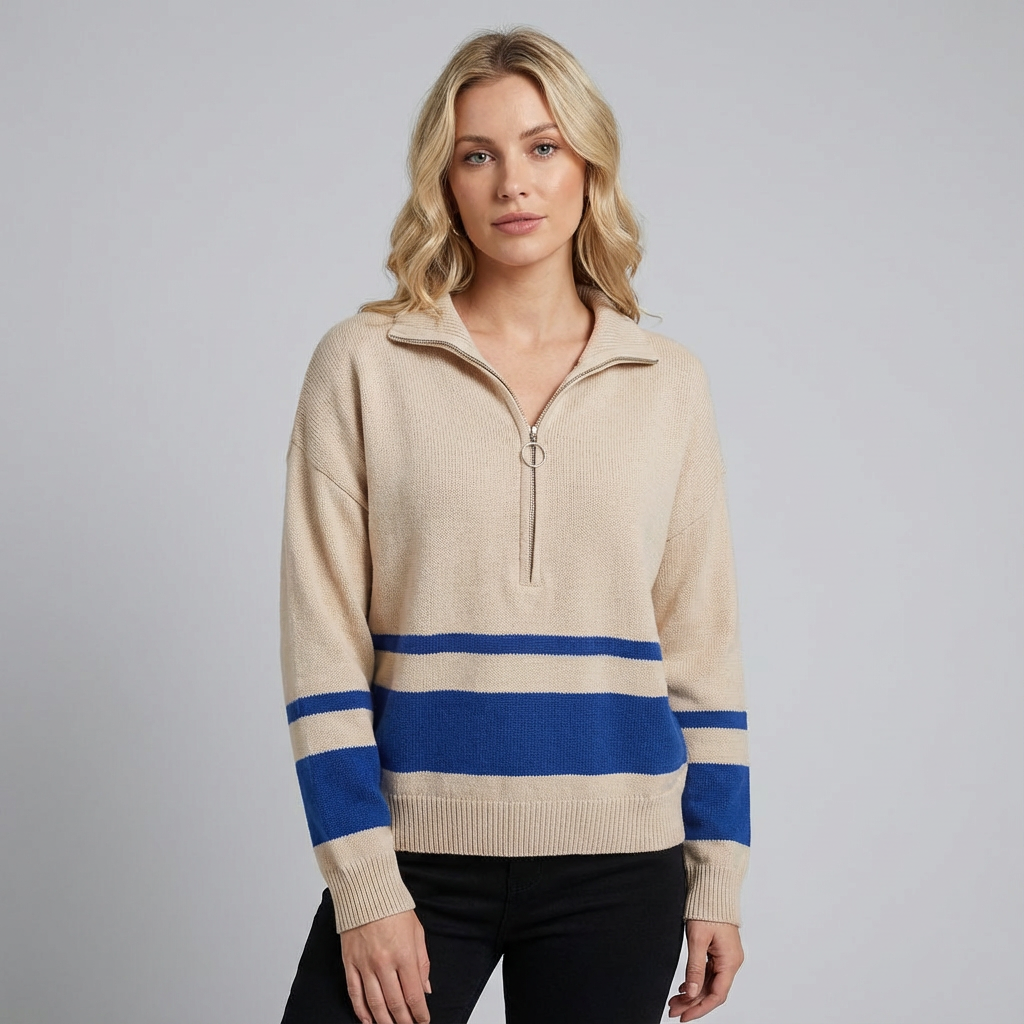 Anca | Jersey de punto con cremallera