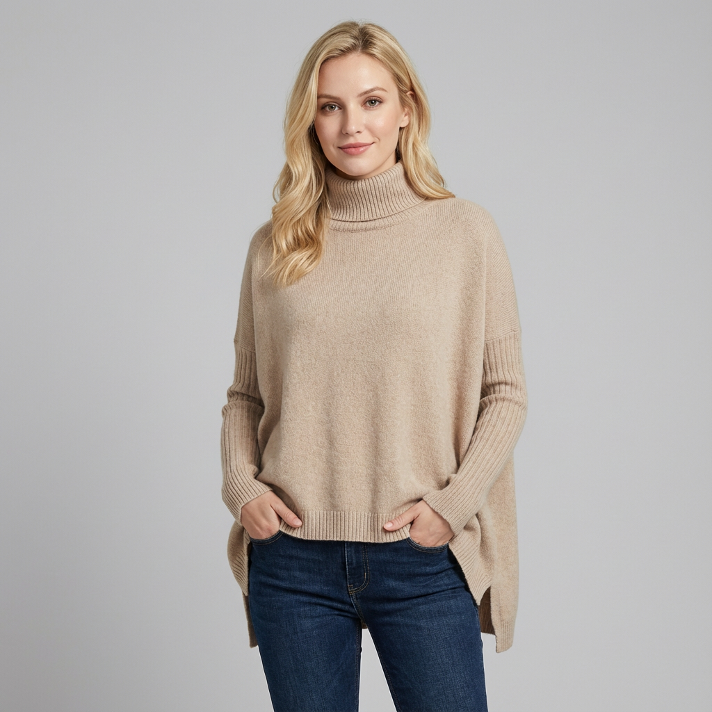 Cristina | Jersey informal con cuello