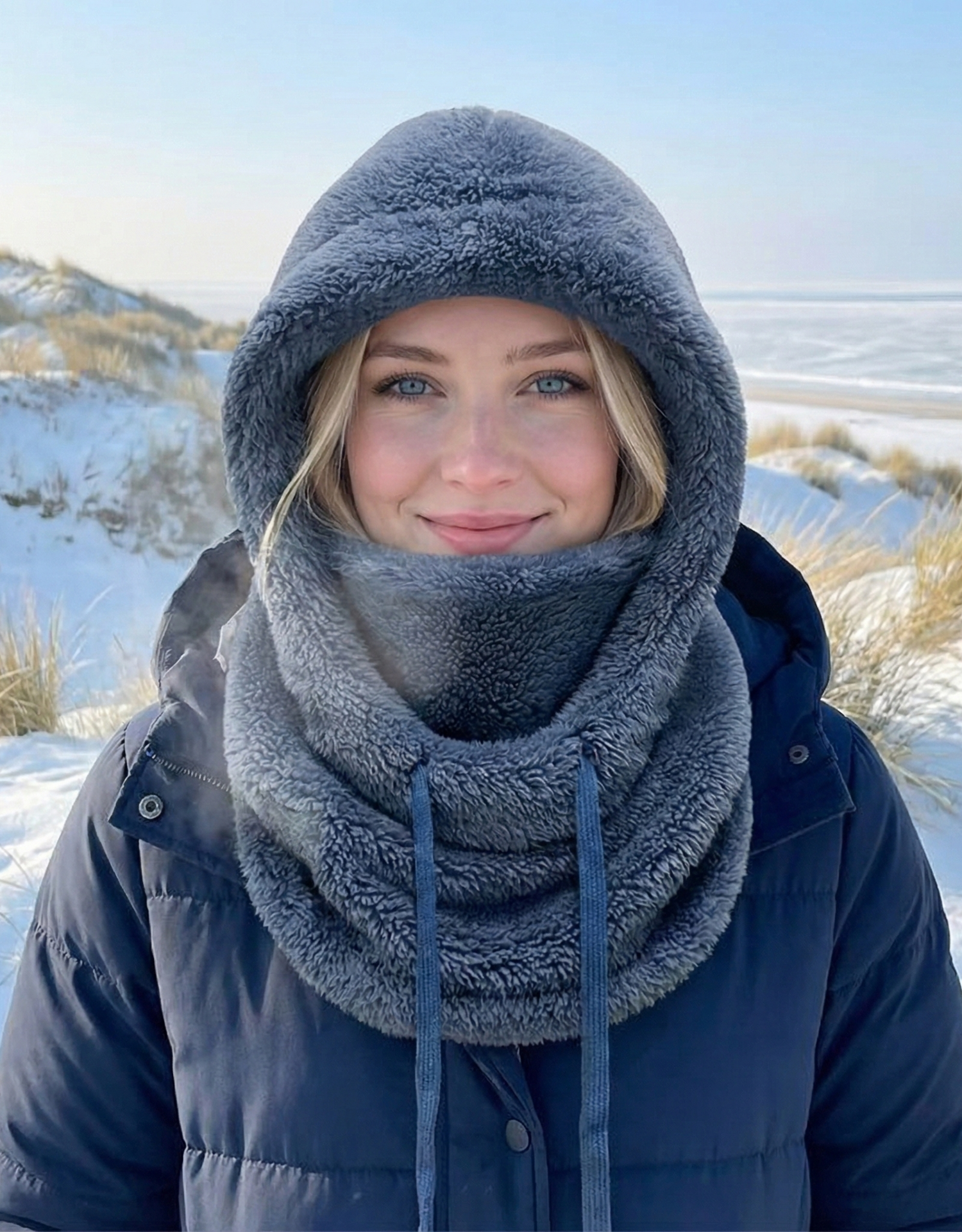 La sudadera con capucha FrostHug™ | Jouw winter cocon van calidez y confort