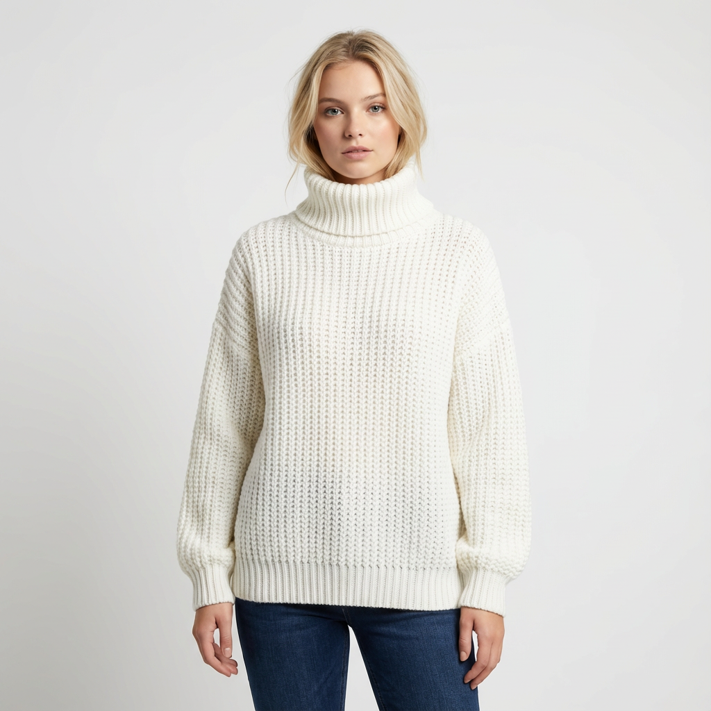 Larisa | Jersey de cuello alto de punto