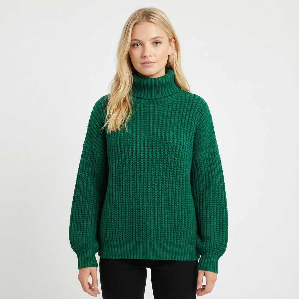 Larisa | Jersey de cuello alto de punto