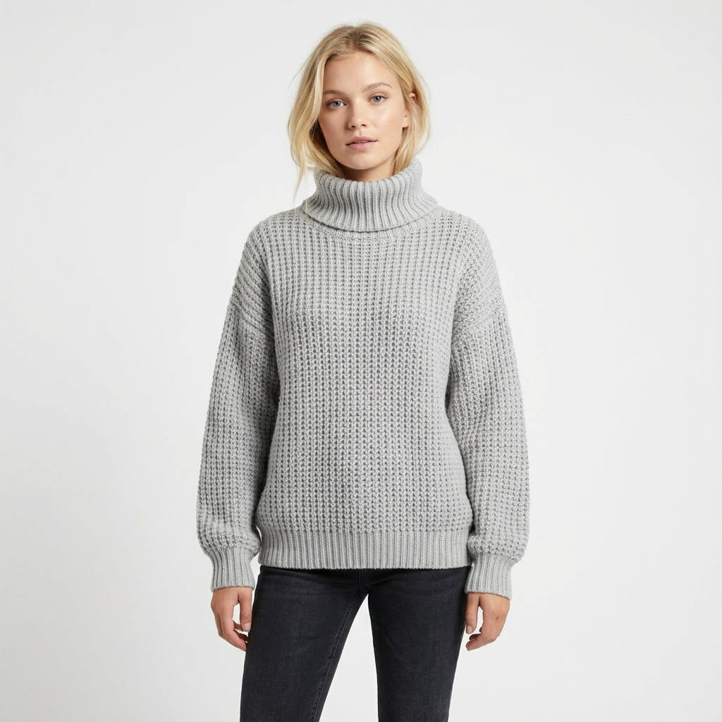 Larisa | Jersey de cuello alto de punto