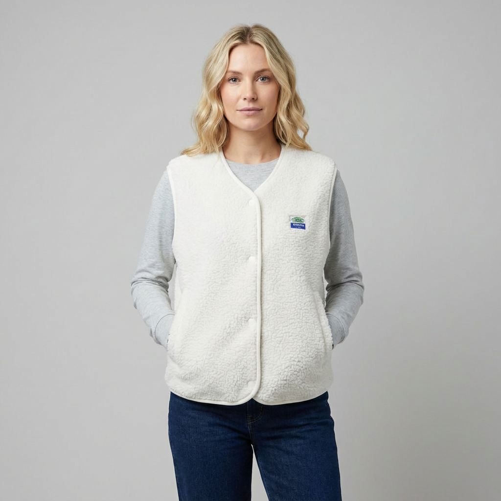 Chaleco polar de alta calidad para mujer