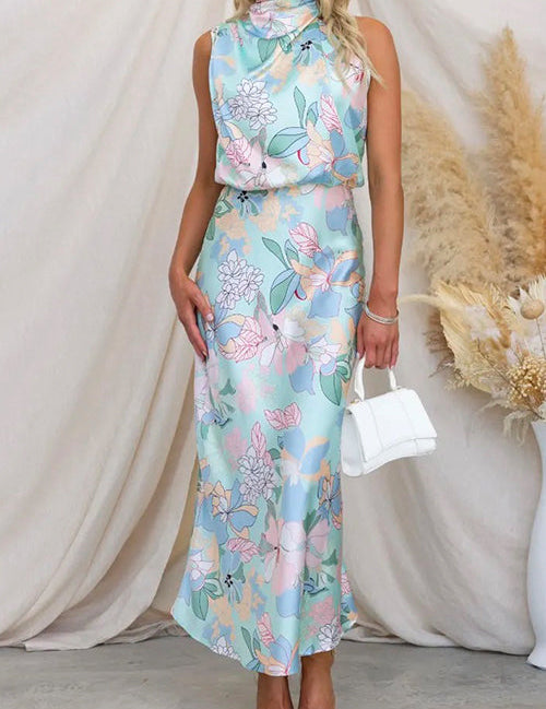 Chic Floral Maxi Dress for Women
