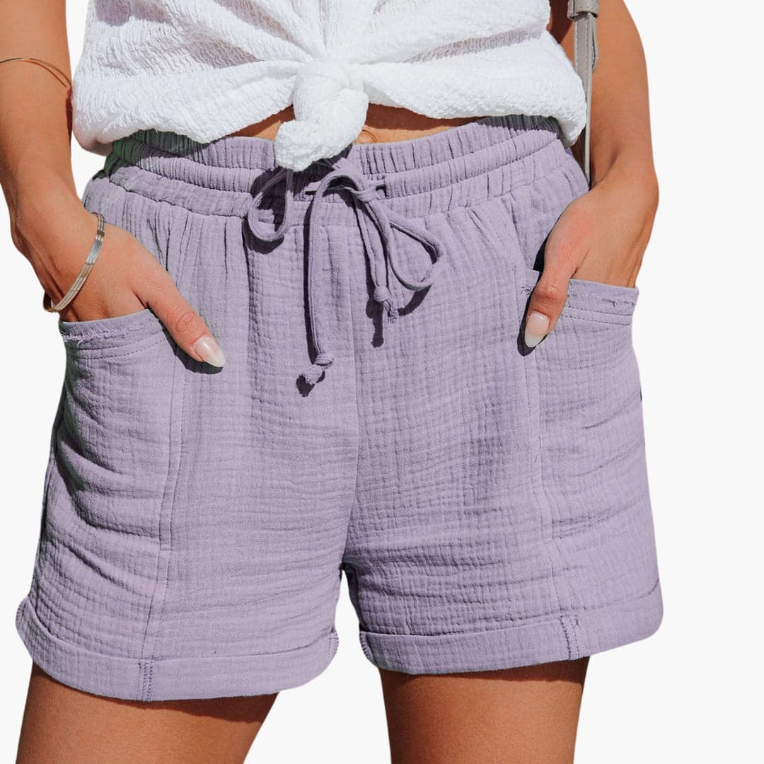 Pantalones cortos de verano cómodos para mujer