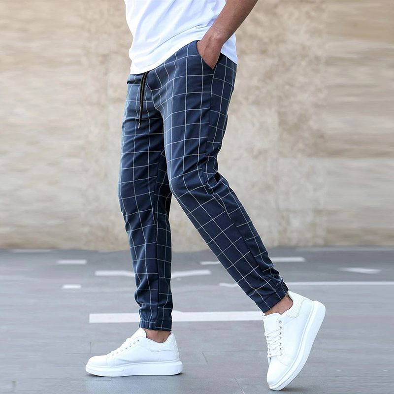 Pantalones clásicos de uso diario para hombre