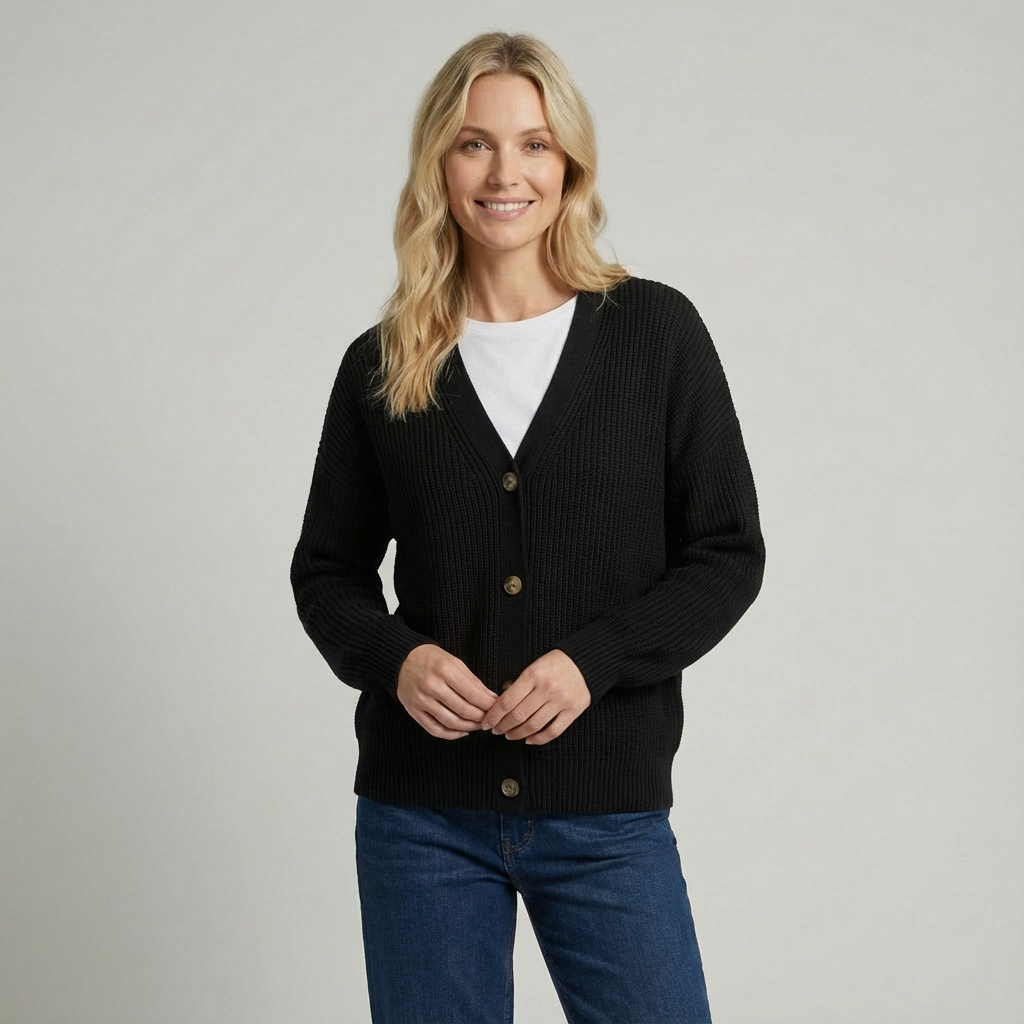 Zorina | Cárdigan con botones oversize