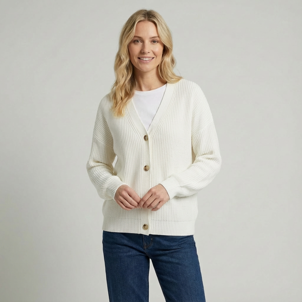 Zorina | Cárdigan con botones oversize