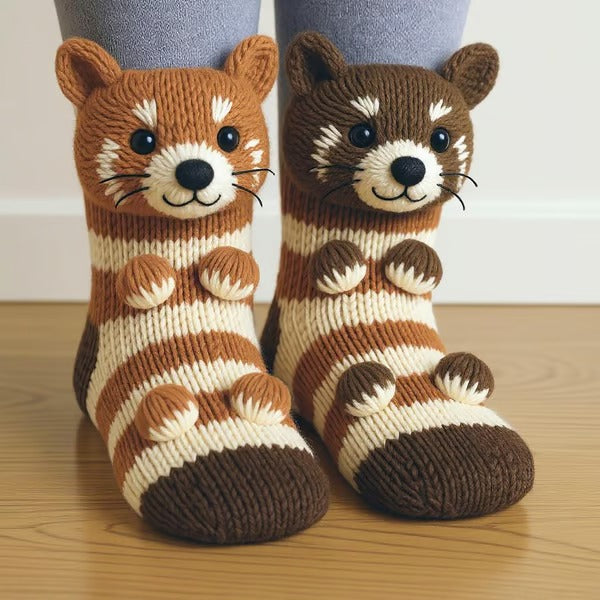 Șosete Cuddle Animal™ | Înveselește-ți ziua