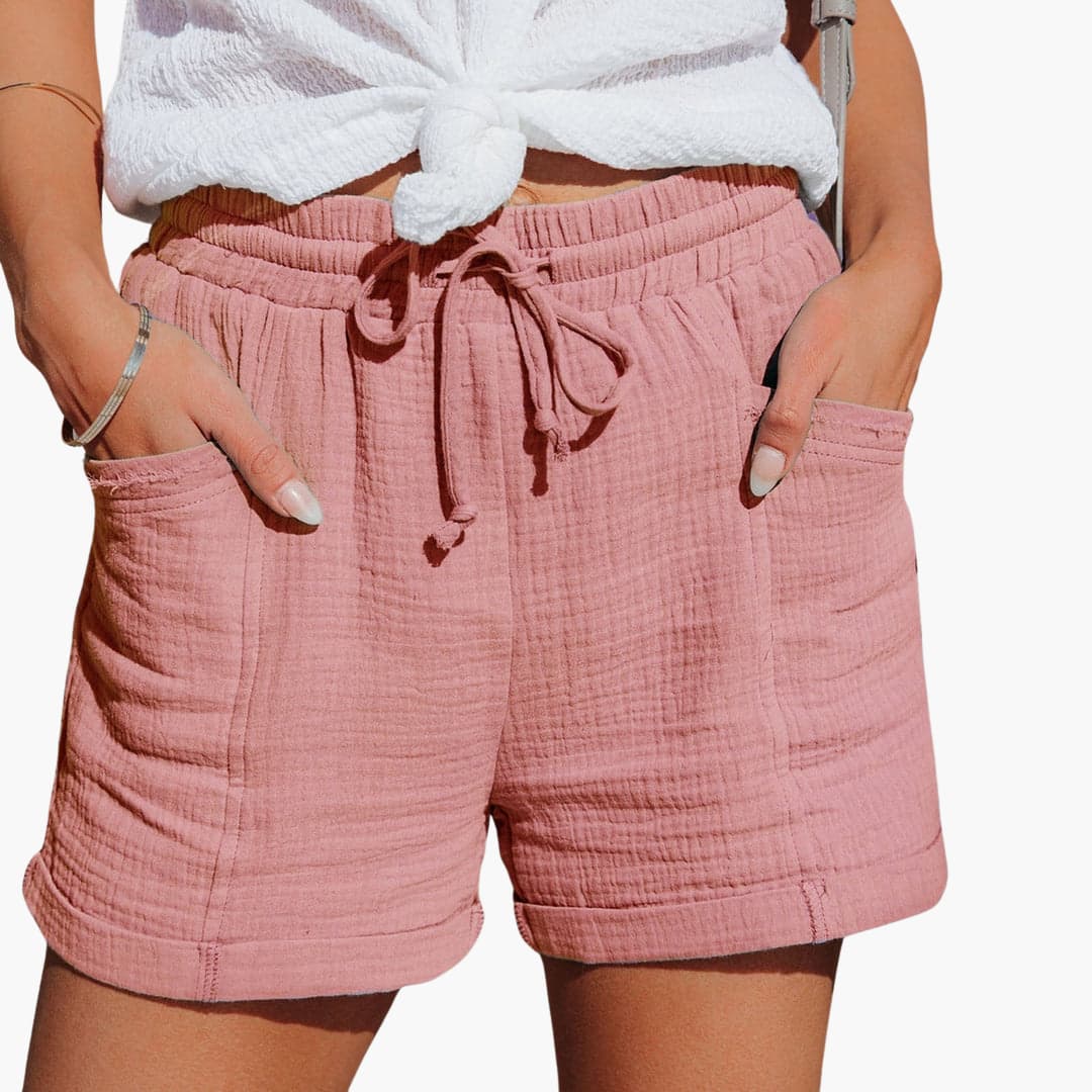 Pantalones cortos de verano cómodos para mujer