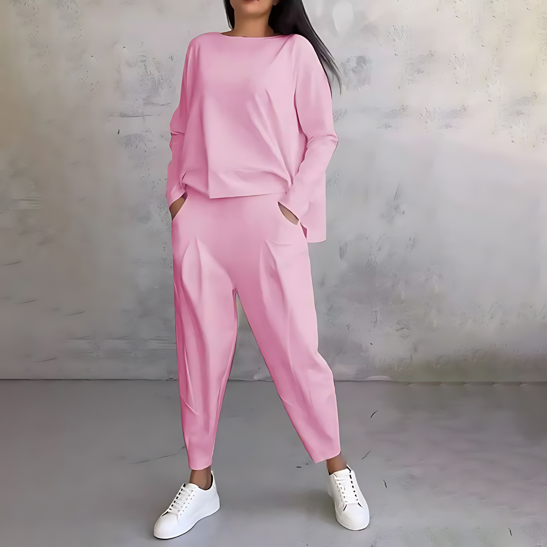 Conjunto versátil de dos piezas para mujer