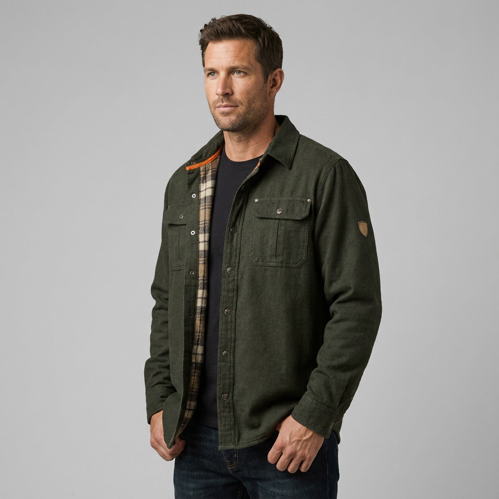 Francisco | Chaqueta bomber con forro de franela