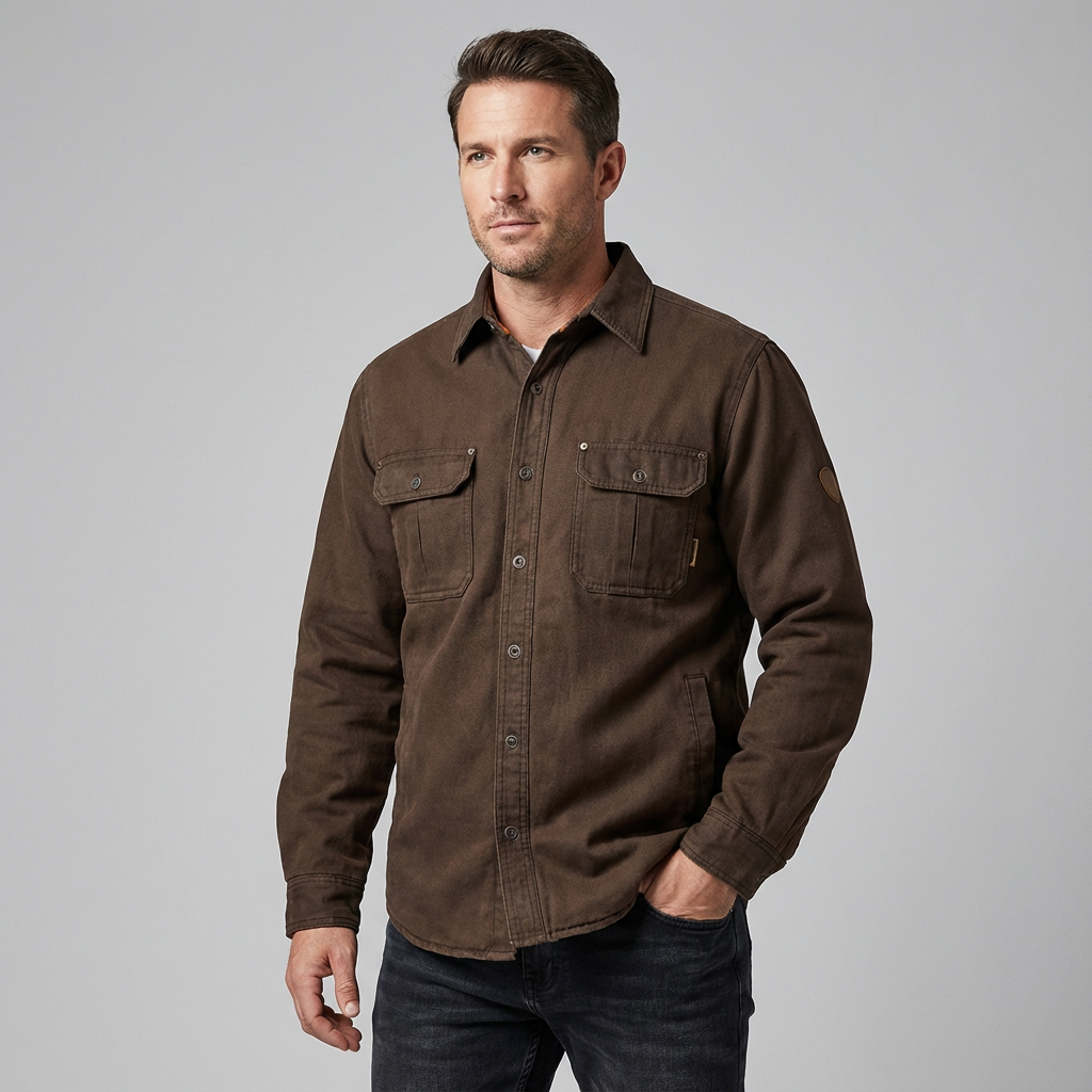 Francisco | Chaqueta bomber con forro de franela