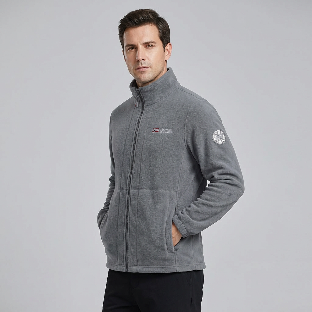 Ángel | Chaqueta outdoor con cremallera completa