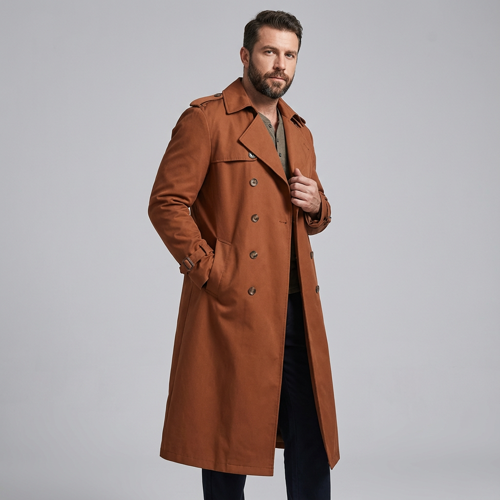 Gonzalo | Gabardina larga clásica