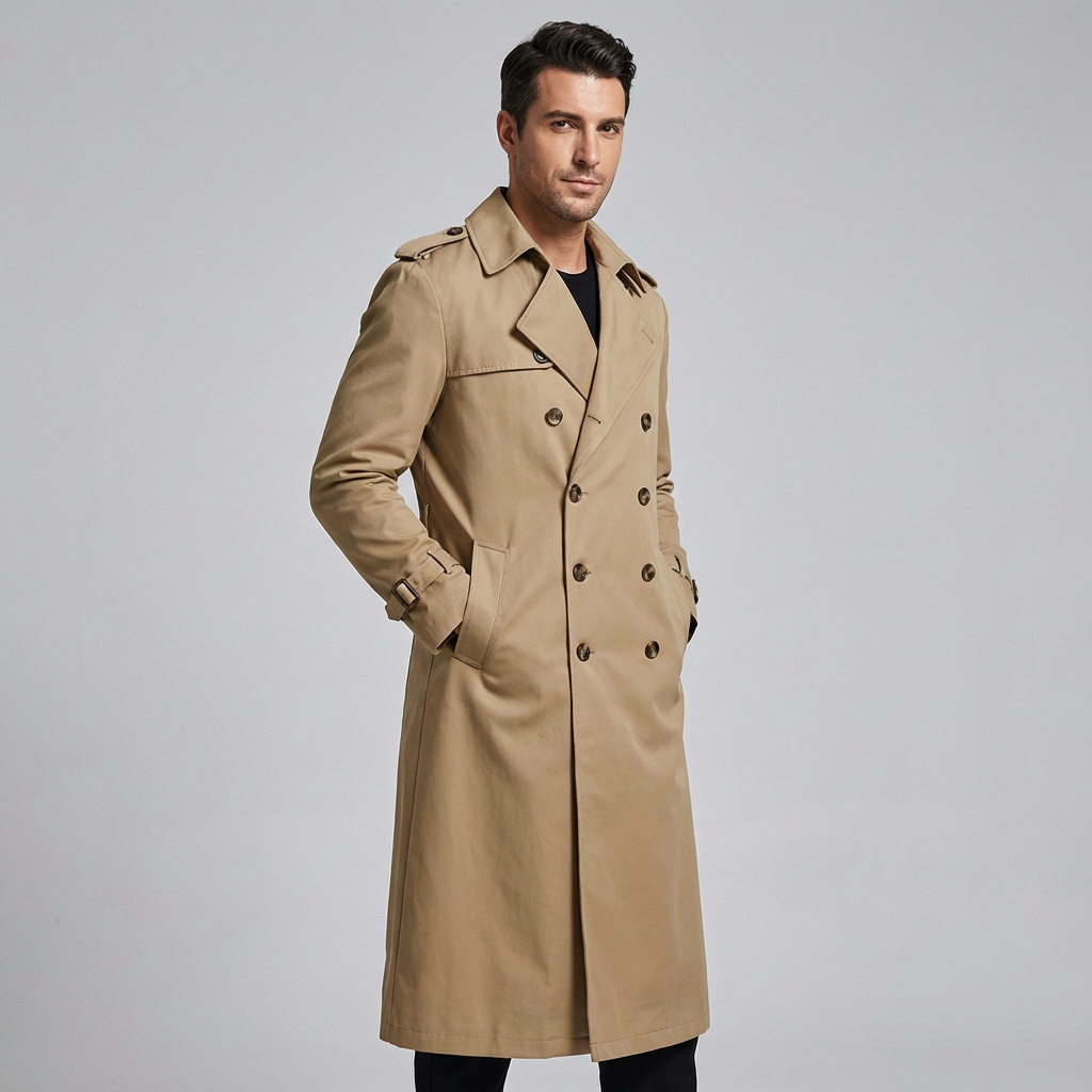 Gonzalo | Gabardina larga clásica