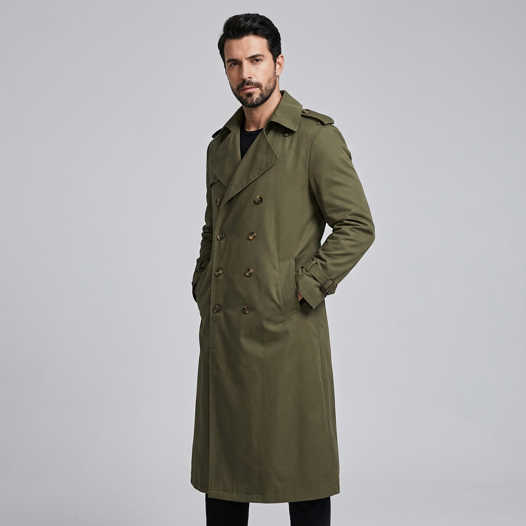 Gonzalo | Gabardina larga clásica