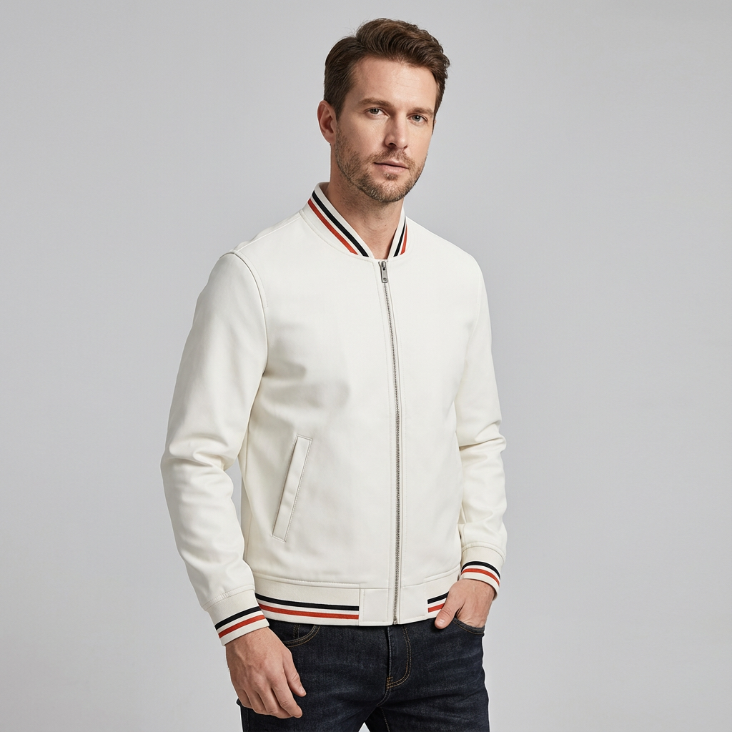 Iván | Chaqueta bomber ligera con cremallera