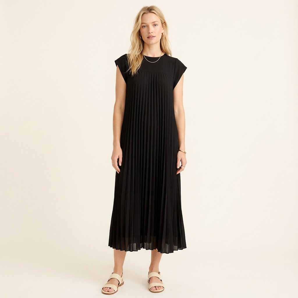 Elegant Short Sleeve Maxi Dress for Women