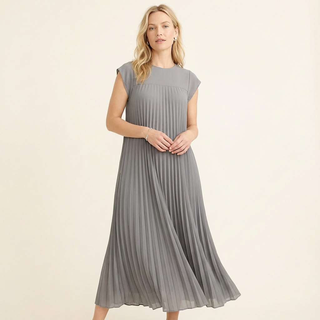 Elegant Short Sleeve Maxi Dress for Women
