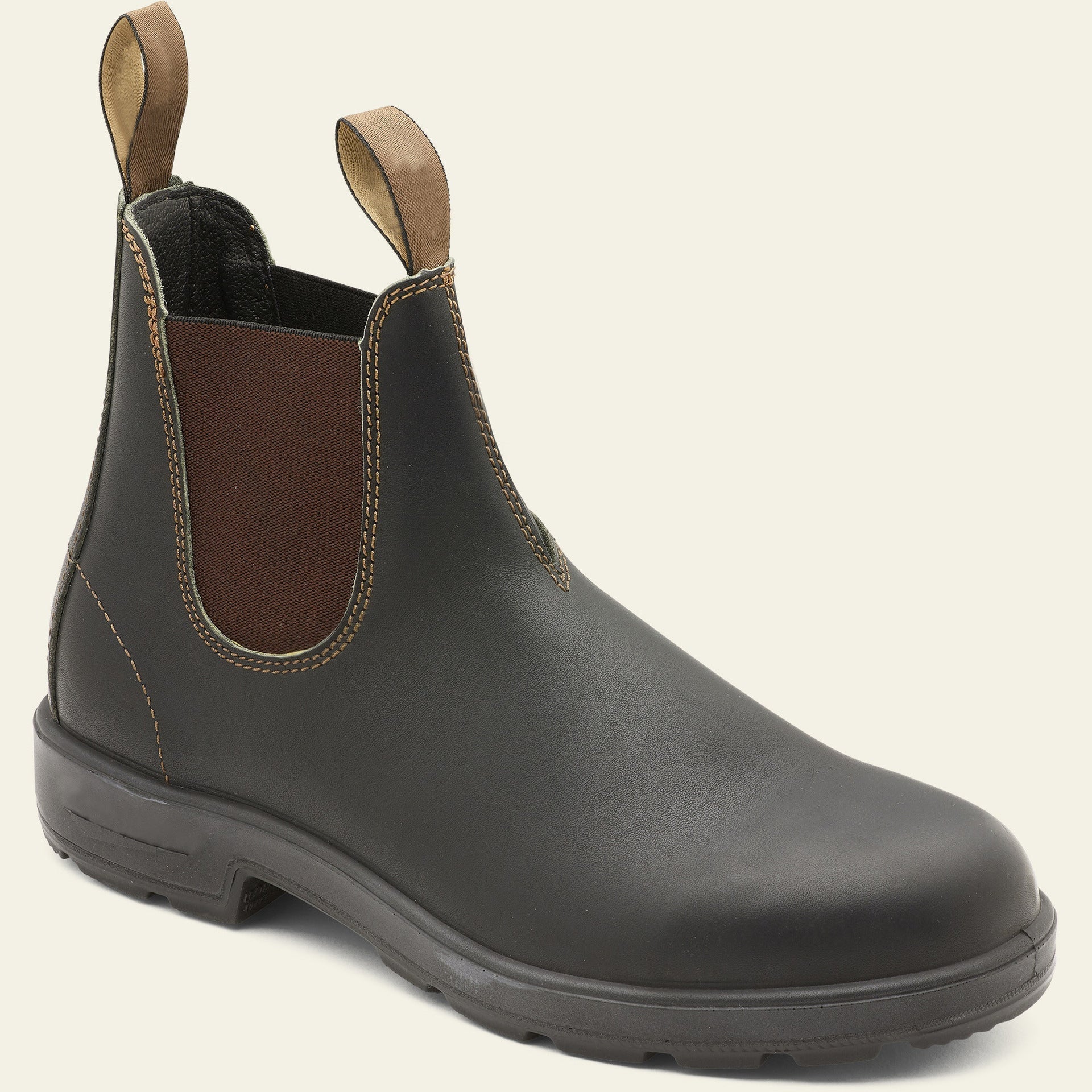 Botas Chelsea para hombre, suela resistente, fáciles de poner y quitar, con ajuste al tobillo