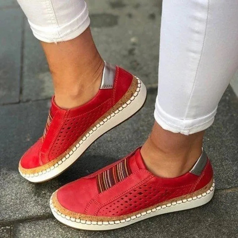 Zapatos sin cordones cómodos y elegantes para mujer