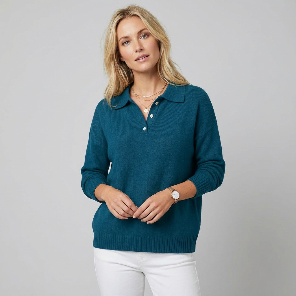 Isabel | Jersey de punto con cuello