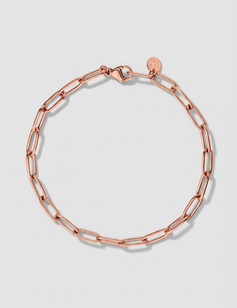 Charlotte Pulsera de Cadena Dorada