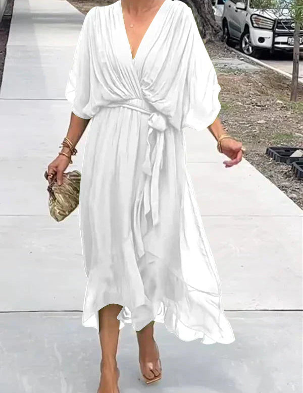 Vestido fluido sofisticado para mujer