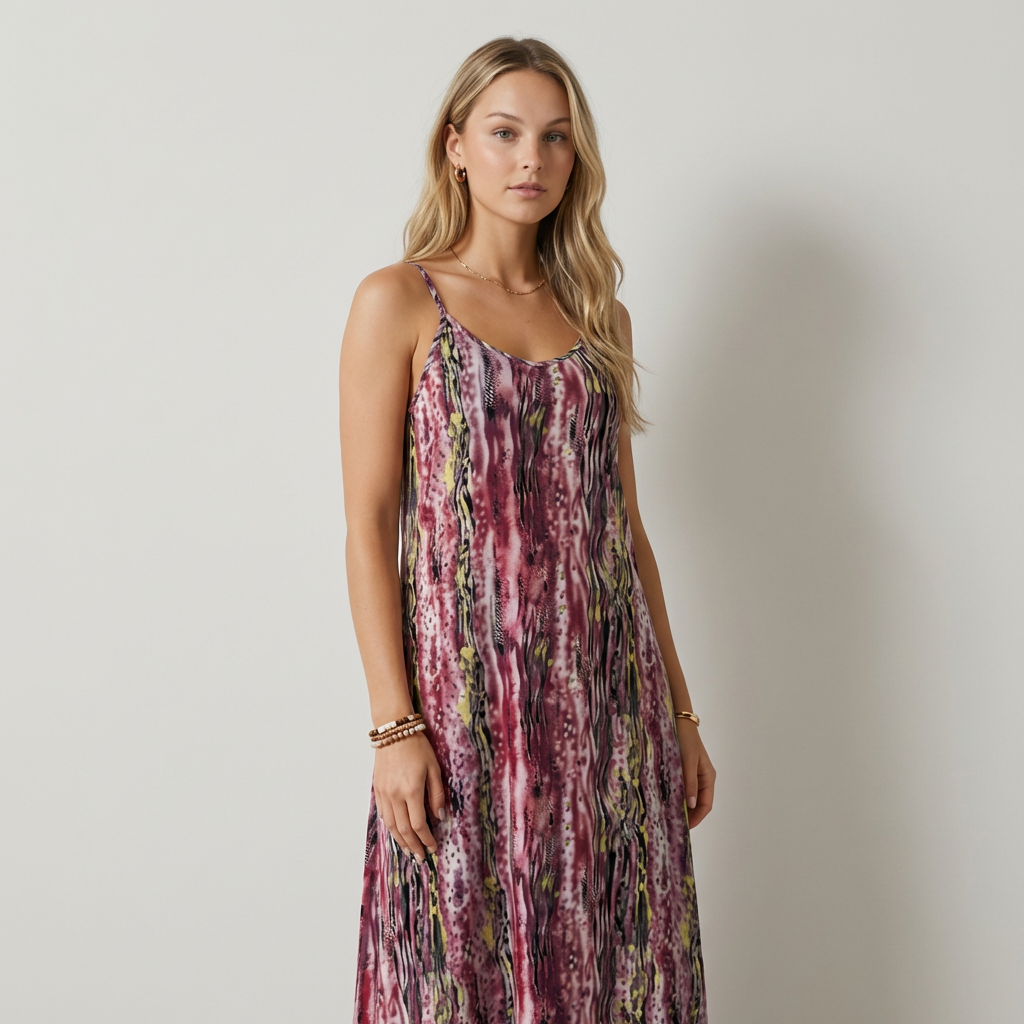 Aurora Vestido Maxi Degradado