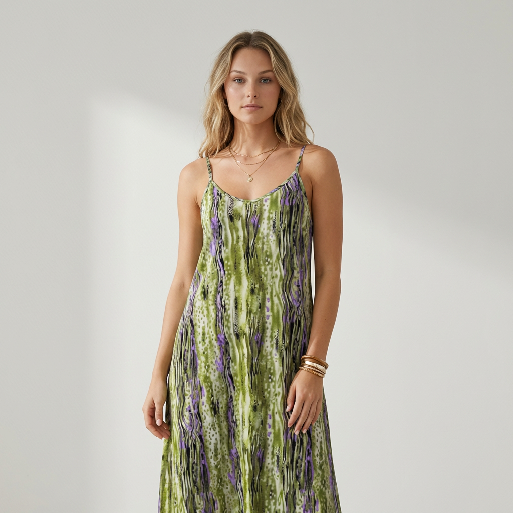 Aurora Vestido Maxi Degradado