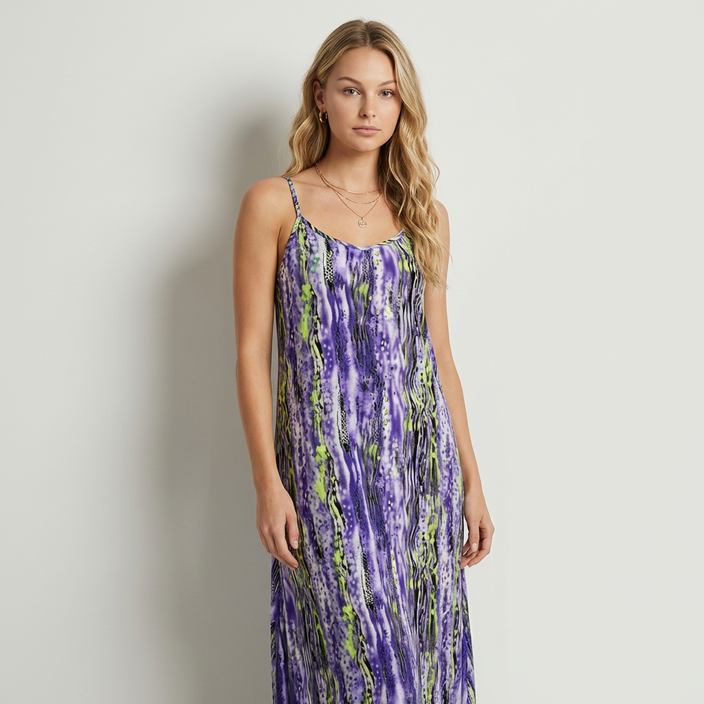 Aurora Vestido Maxi Degradado