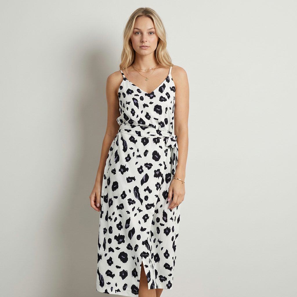 Noa Vestido Midi Asimétrico