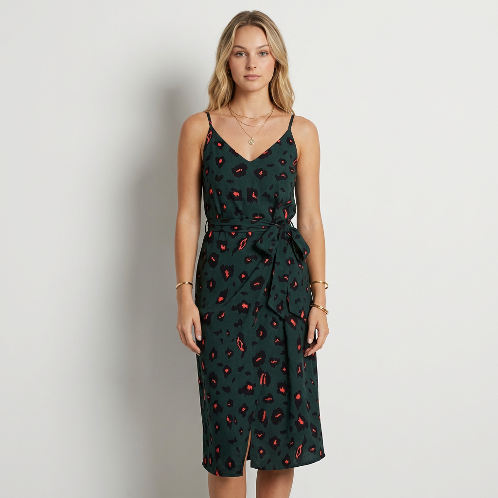 Noa Vestido Midi Asimétrico