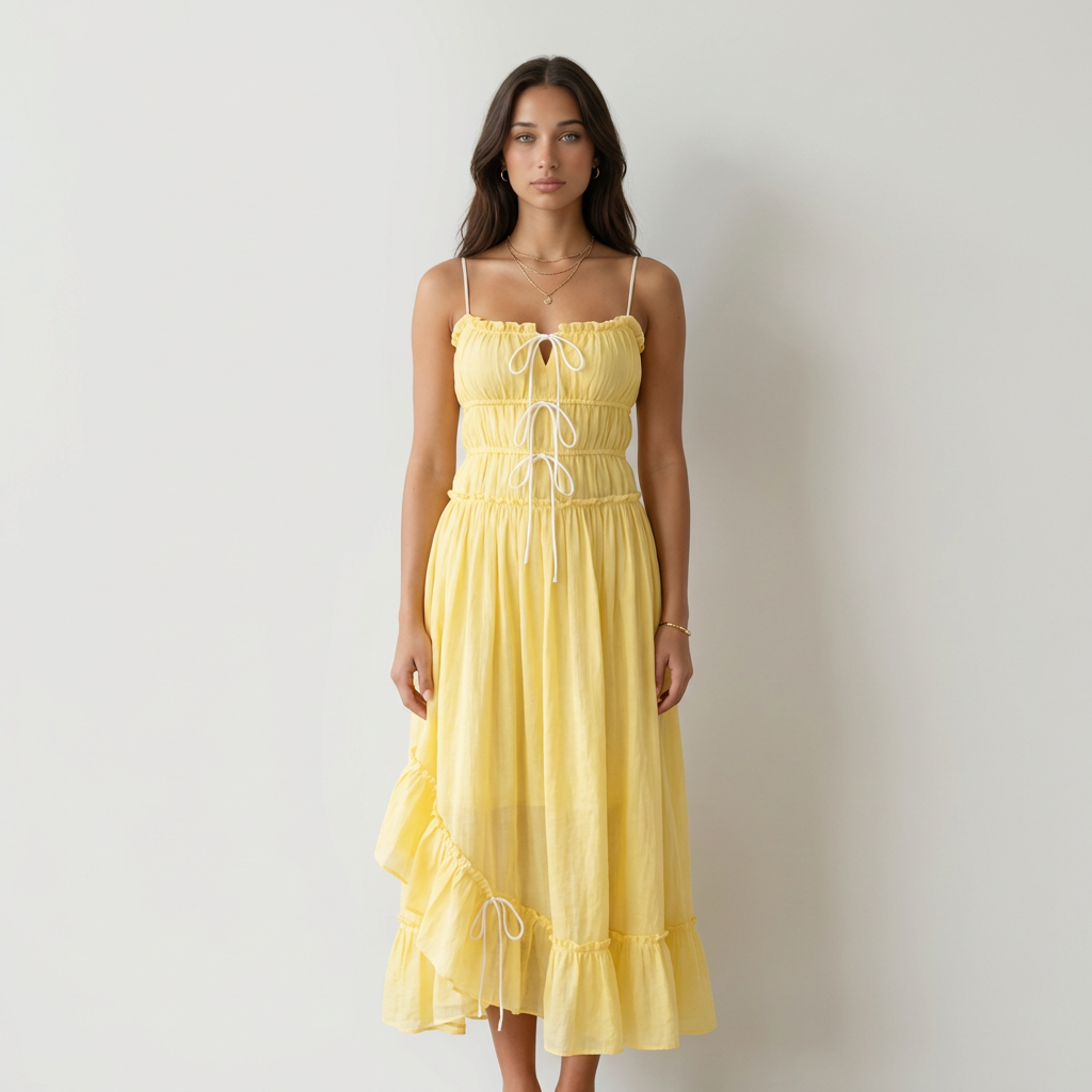 Juliette Vestido Midi Romántico